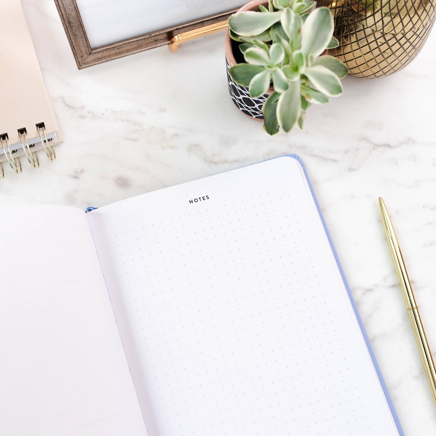 Fresh Start Daily Goal Planner | Hydrangea Casebound