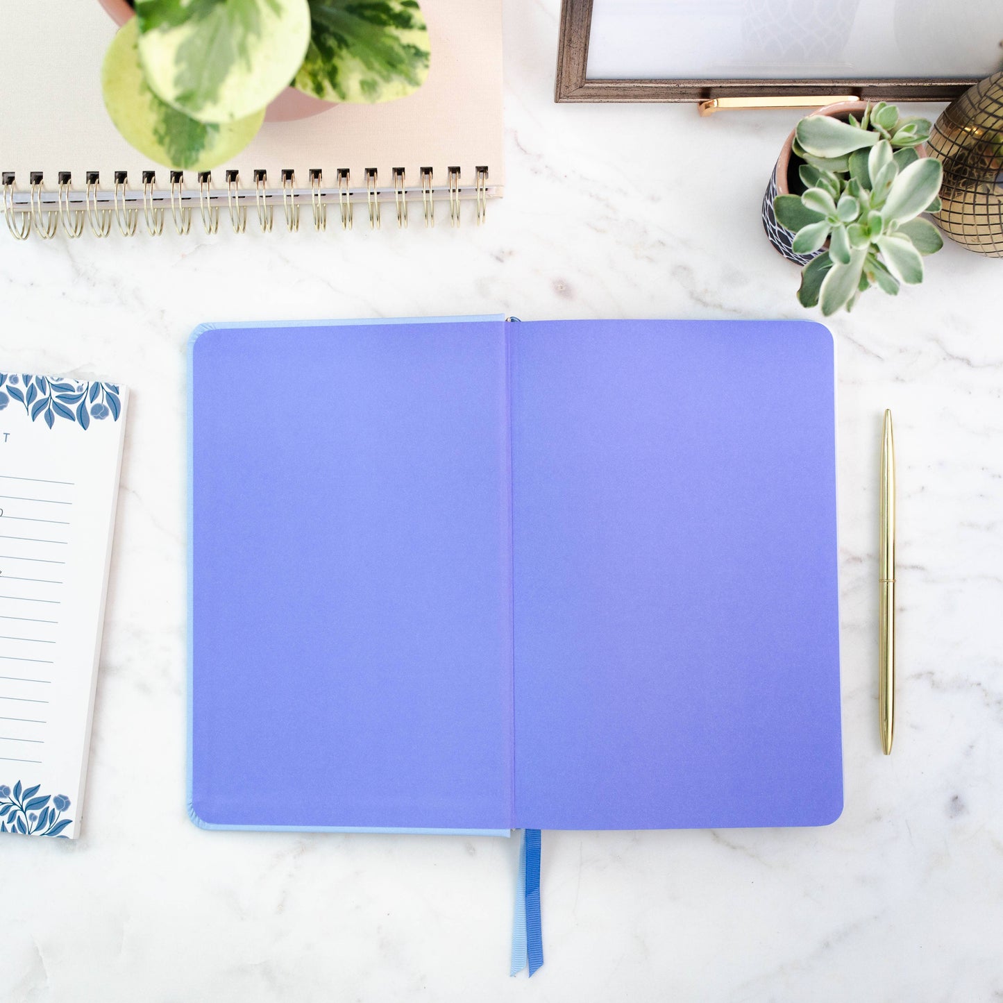 Fresh Start Daily Goal Planner | Hydrangea Casebound