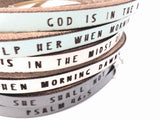 Psalm 46:5... double wrap bracelet