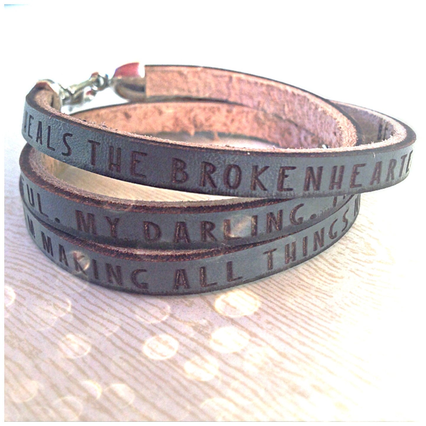 He Heals the Brokenhearted... Psalm 147:3, Revelations 21.5 and Song of Solomon 4.7