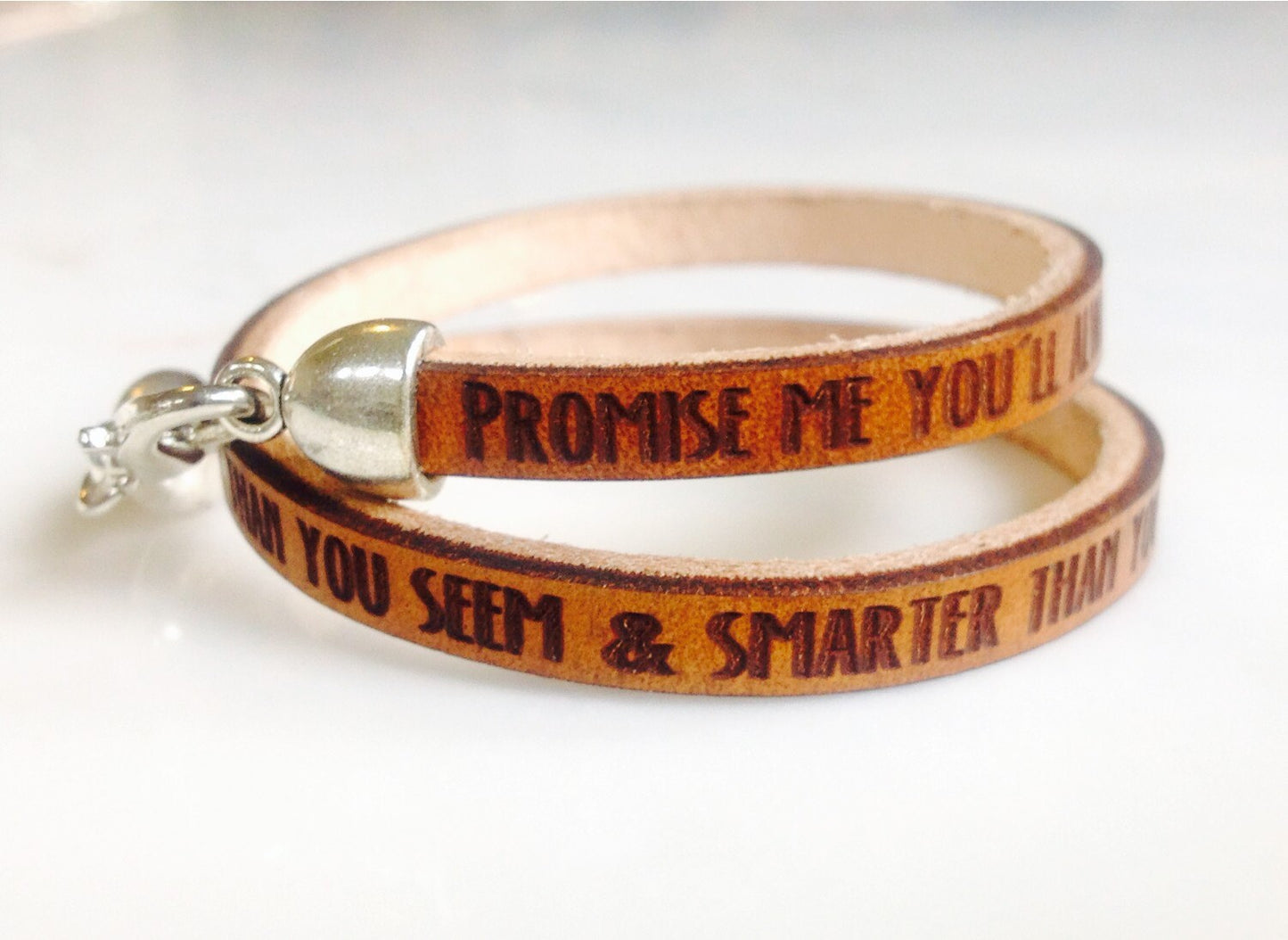 loved more than you'll ever know... A. A. Milne Double wrap bracelet