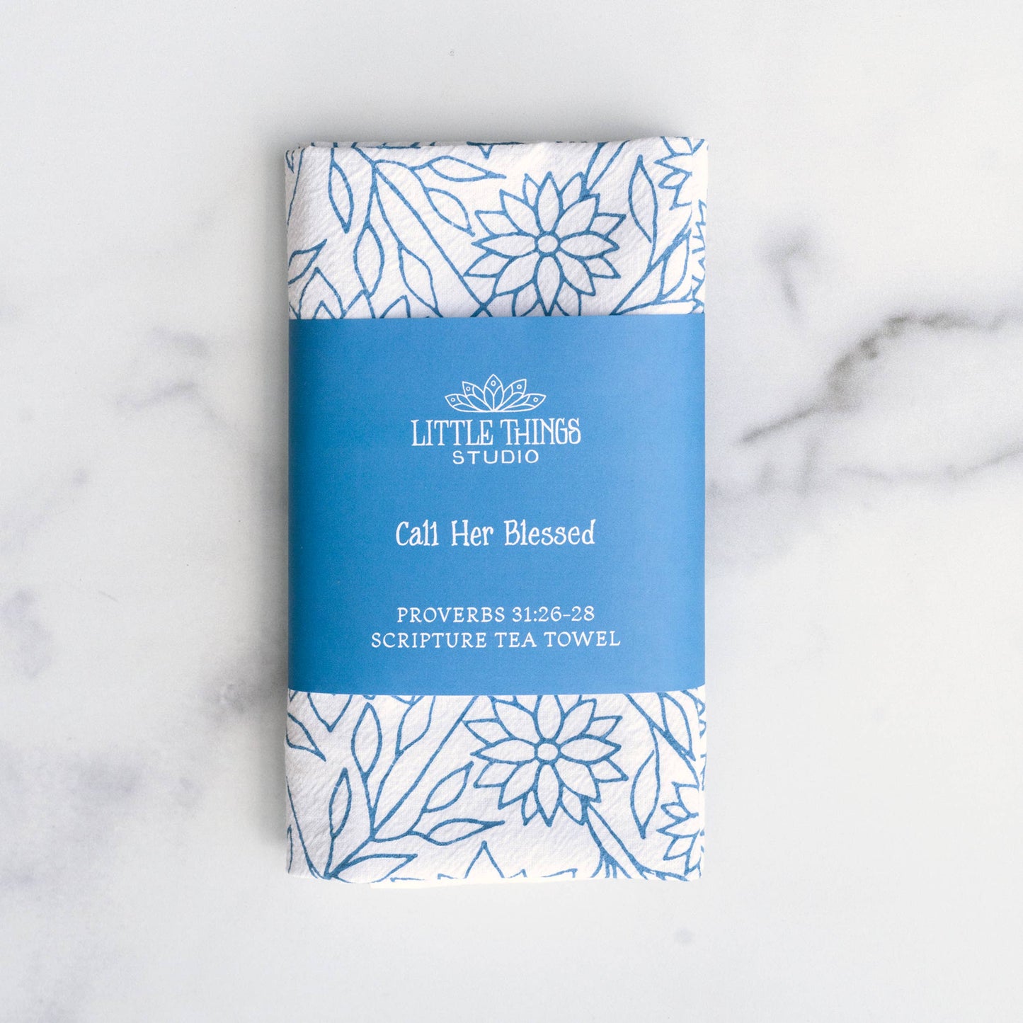 Proverbs Tea Towel – Call Her Blessed