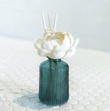 Textured Blue Floral Reed Diffuser