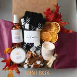 Autumn Gift Box for Her. Cozy Tea Care Package. Comfort Giftbasket, Birthday Gift, Congrats, Get Well, Self Care, Miscarriage,  Gift Women